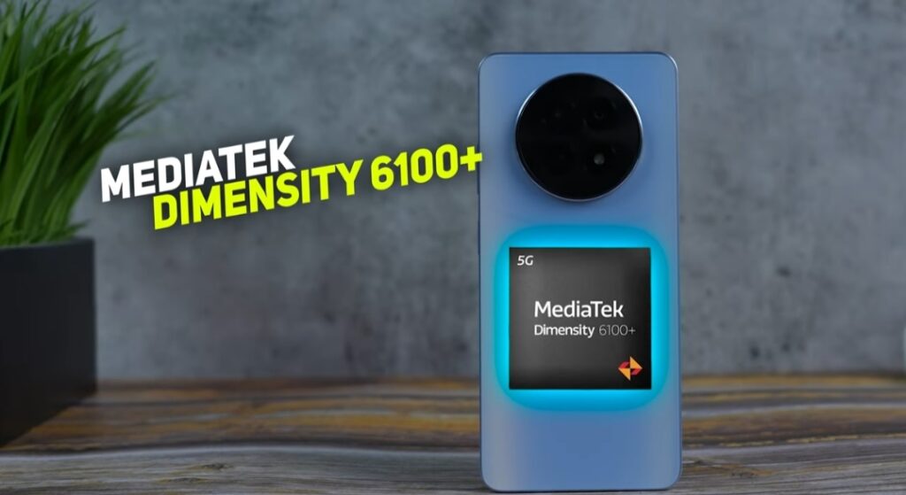 Realme Narzo 70X 5G Mediatek dimensuty 6100+